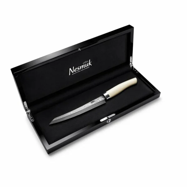 Nesmuk Manufaktur Nesmuk „Exklusiv C100“ Damast Slicer Juma Ivory 3