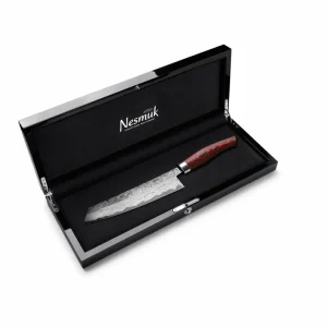 Nesmuk Manufaktur Nesmuk „Exklusiv C150“ Damast Kochmesser Micarta Red 9