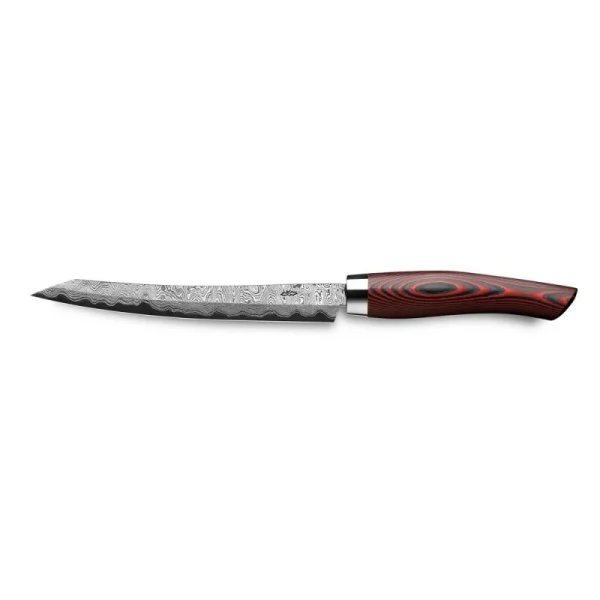 Nesmuk Manufaktur Nesmuk „Exklusiv C150“ Damast Slicer Micarta Red 1