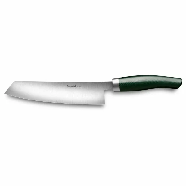 Nesmuk Manufaktur Nesmuk „Soul“ Kochmesser Micarta Green 1