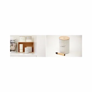 Riess Kelomat Riess Vorratsdose Mit Holzdeckel 1390 Ml Weiß 6