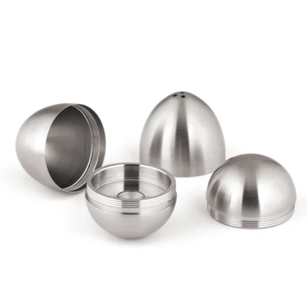Weis PREMIUM Salz-/Pfefferstreuer-Set Aus Edelstahl 3
