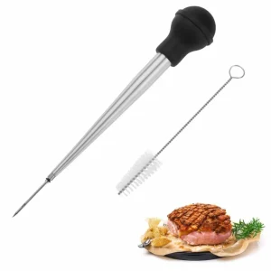 Westmark EDELSTAHL Bratenspritze + Zubehör 12
