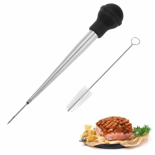 Westmark EDELSTAHL Bratenspritze + Zubehör 3